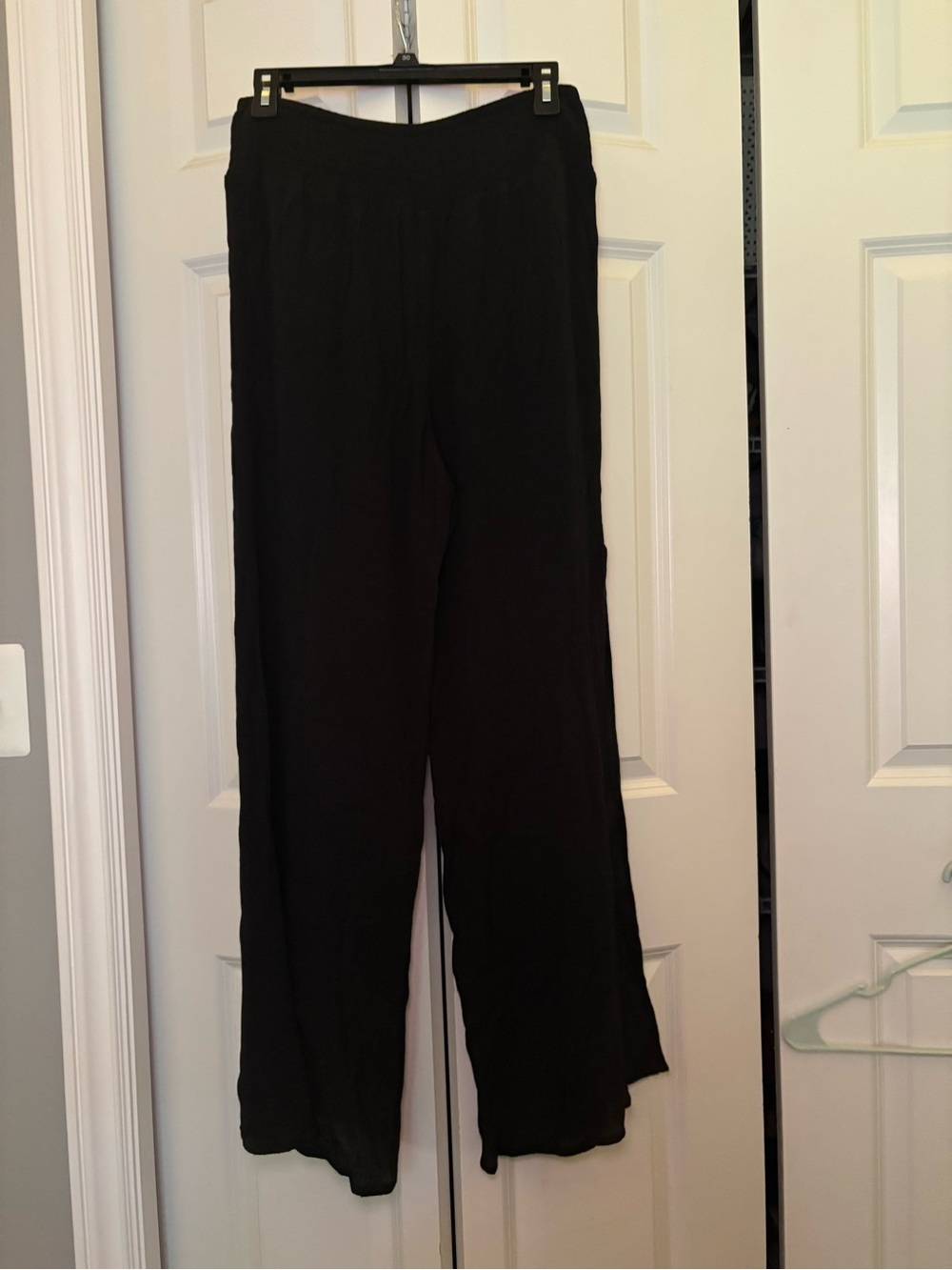 Shade & Shore Black Wide-Leg Pants